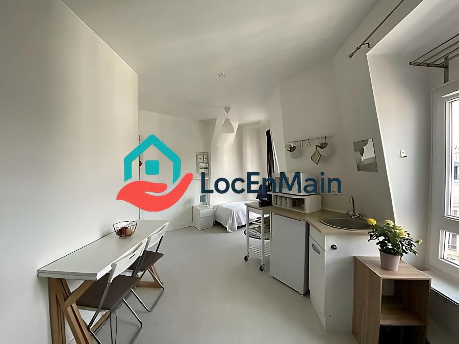 Studio à louer – Meublé – 15 m² – Paris 1er