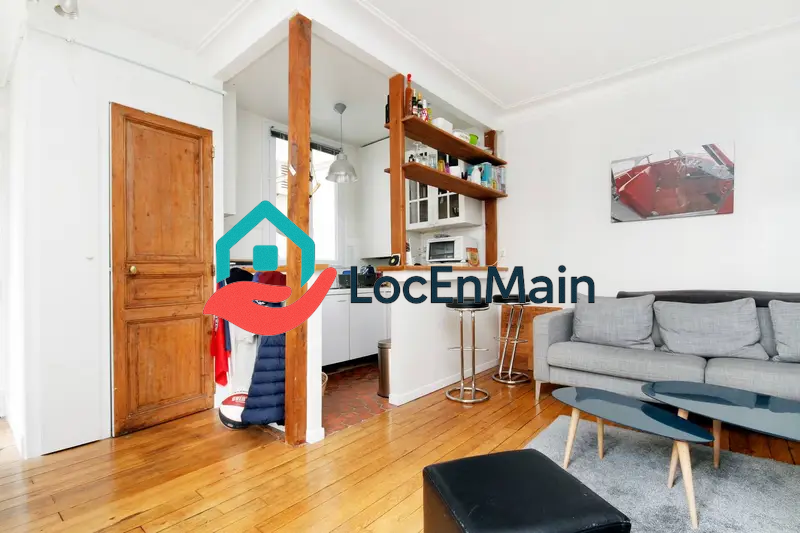 T2 à louer – Meublé – 37 m² – Paris 18e - 3