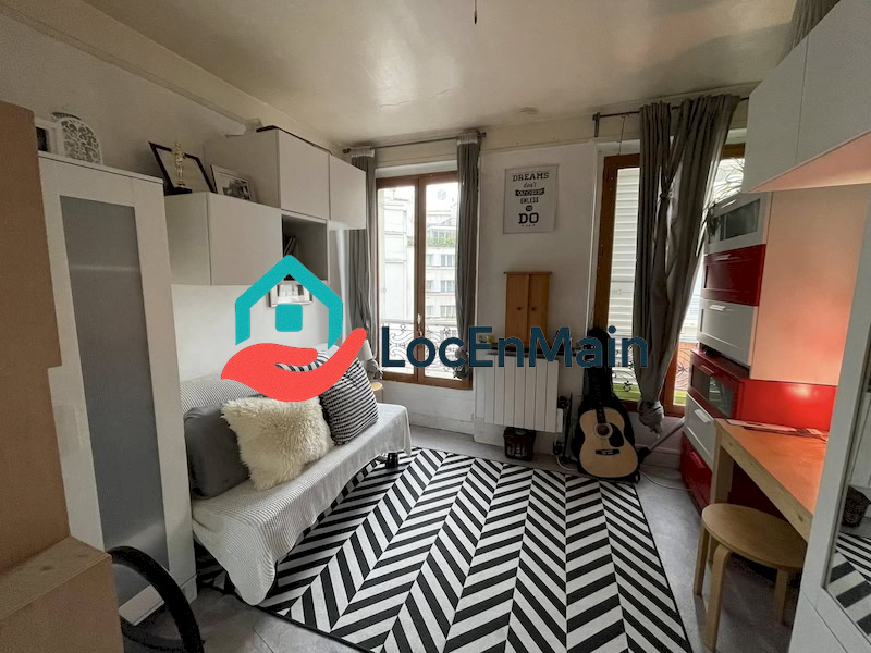Studio à louer – Meublé – 15 m² – Paris 12e