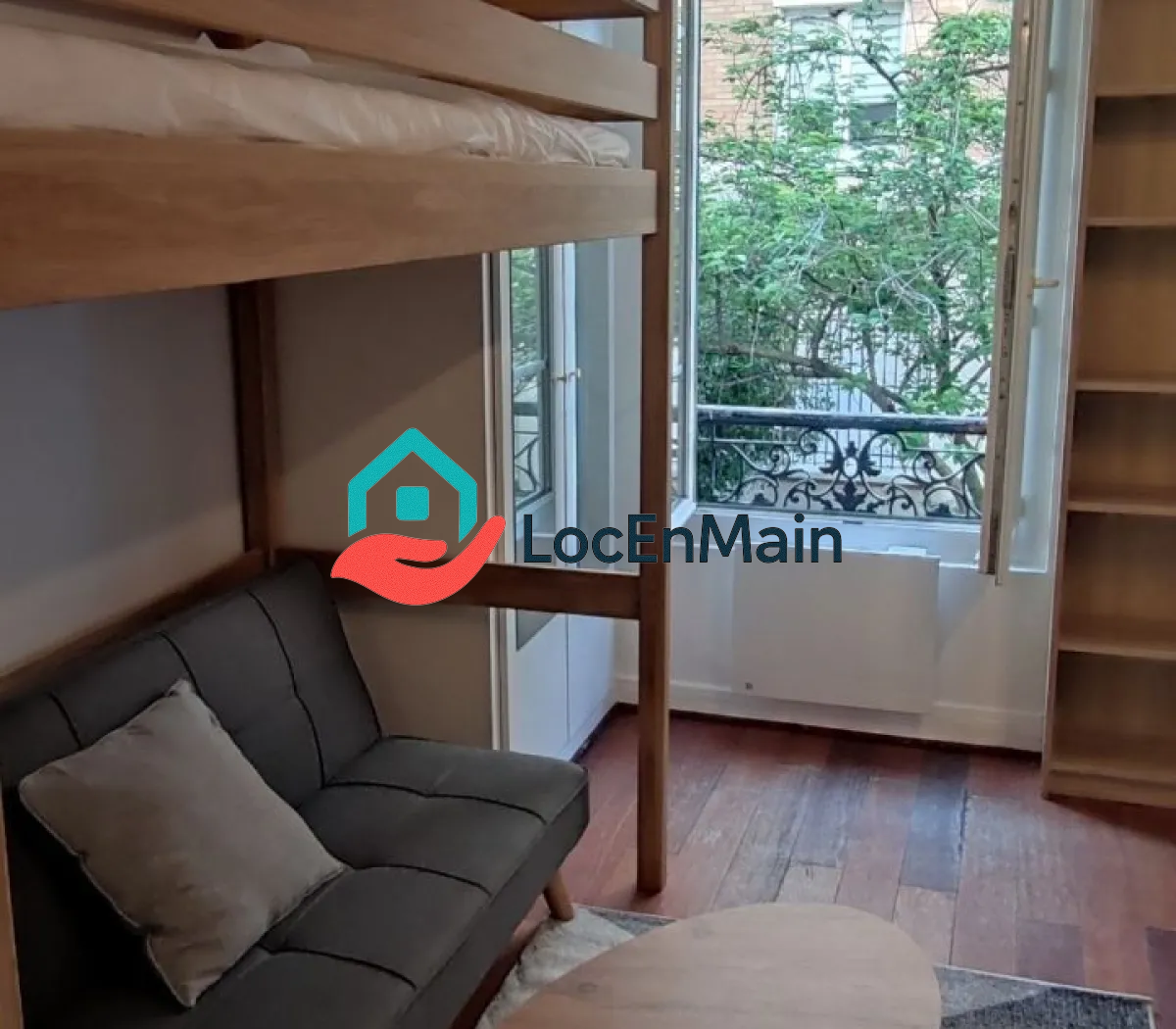 Studio à louer – Meublé – 17 m² – Paris 11e