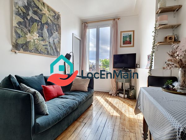 T2 à louer – Meublé – 24 m² – Paris 20e
