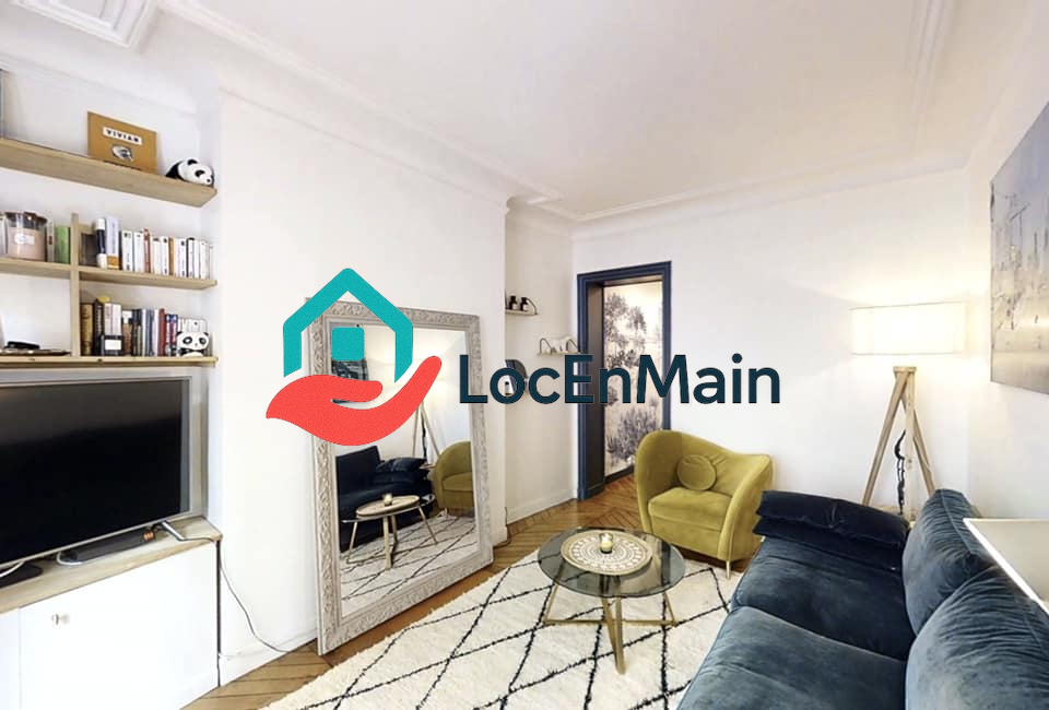 T2 à louer – Meublé – 41 m² – Paris 18e
