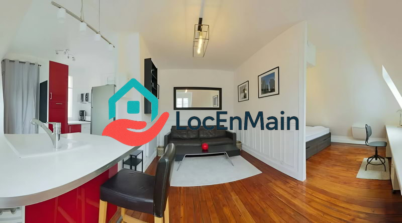 Studio à louer – Meublé – 26 m² – Paris 18e
