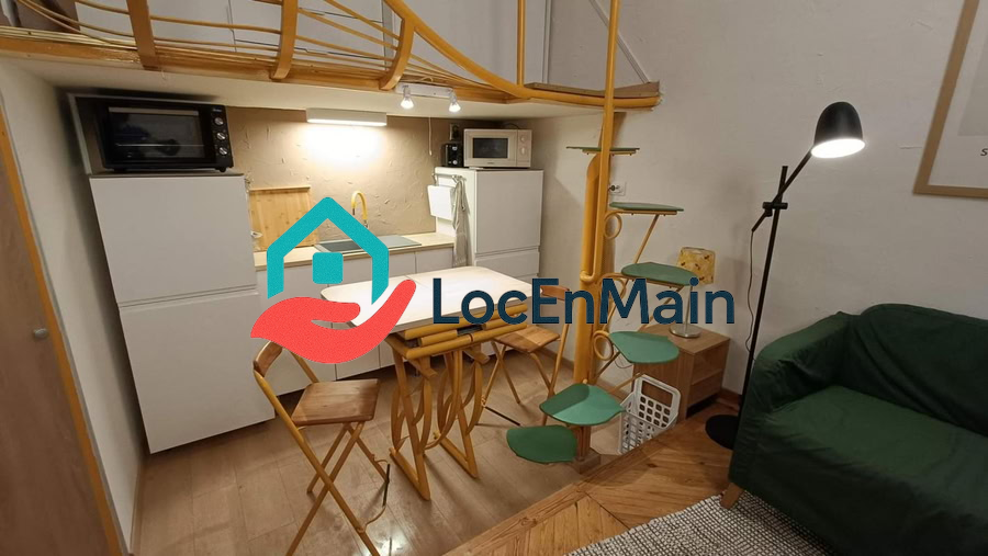 Studio à louer – Meublé – 27 m² – Paris 19e - 2