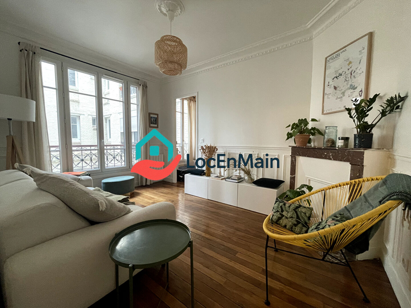 T2 à louer – Meublé – 35 m² – Paris 18e