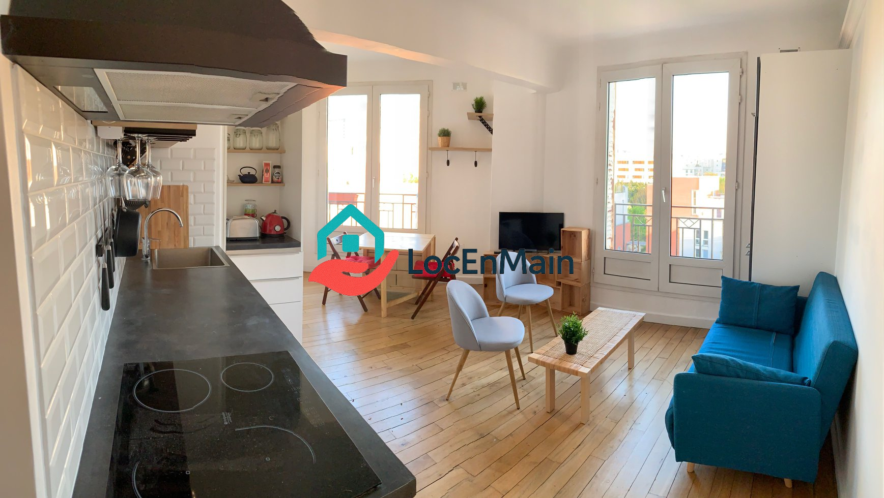 T2 à louer – Meublé – 35 m² – Paris 13e
