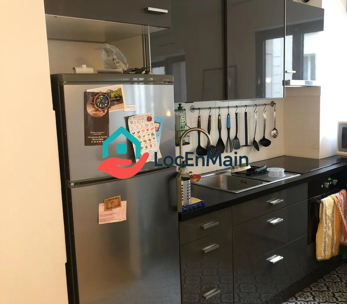 T2 à louer – Meublé – 46 m² – Paris 19e - 3