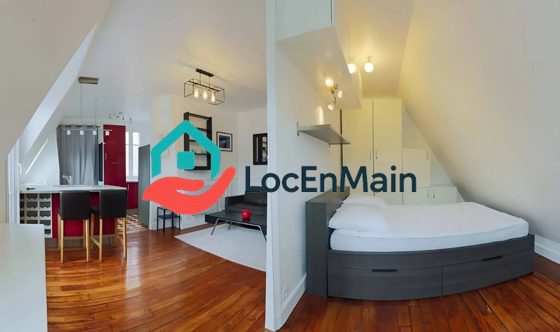 Studio à louer – Meublé – 26 m² – Paris 18e - 2