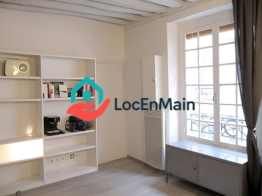 Studio à louer – Meublé – 20 m² – Paris 2e - 3