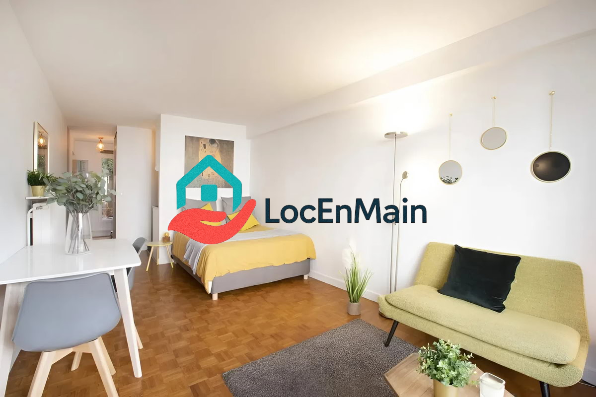 Studio à louer – Meublé – 31 m² – Paris 18e