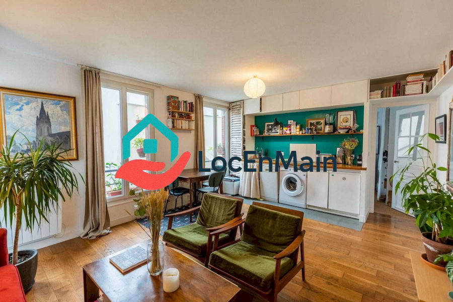 T2 à louer – Meublé – 36 m² – Paris 10e