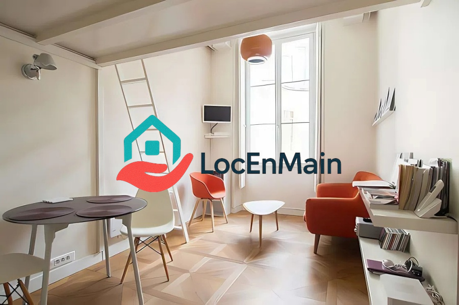 Studio à louer – Meublé – 19 m² – Paris 2e - 2