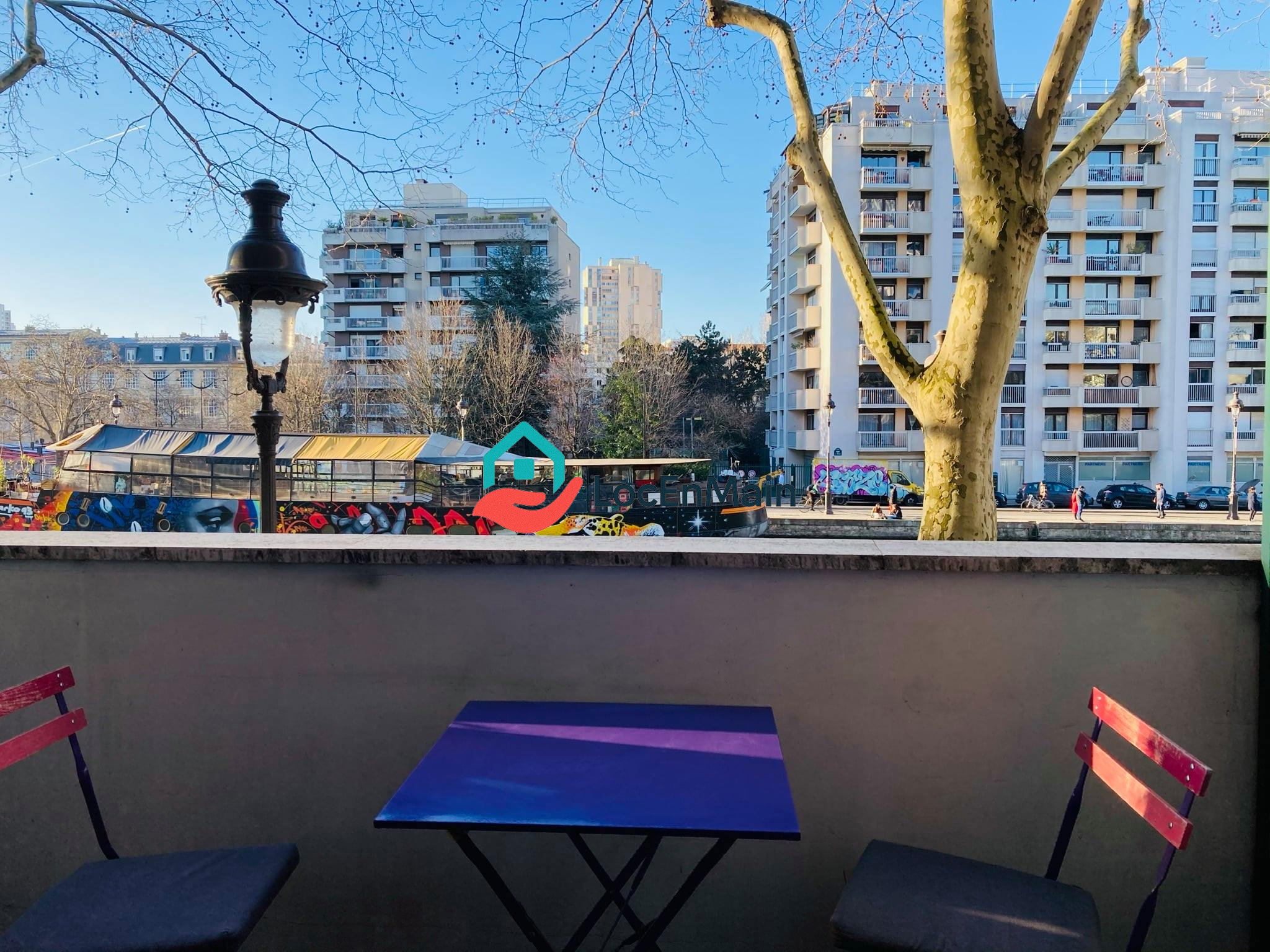 Studio à louer – Meublé – 24 m² – Paris 19e