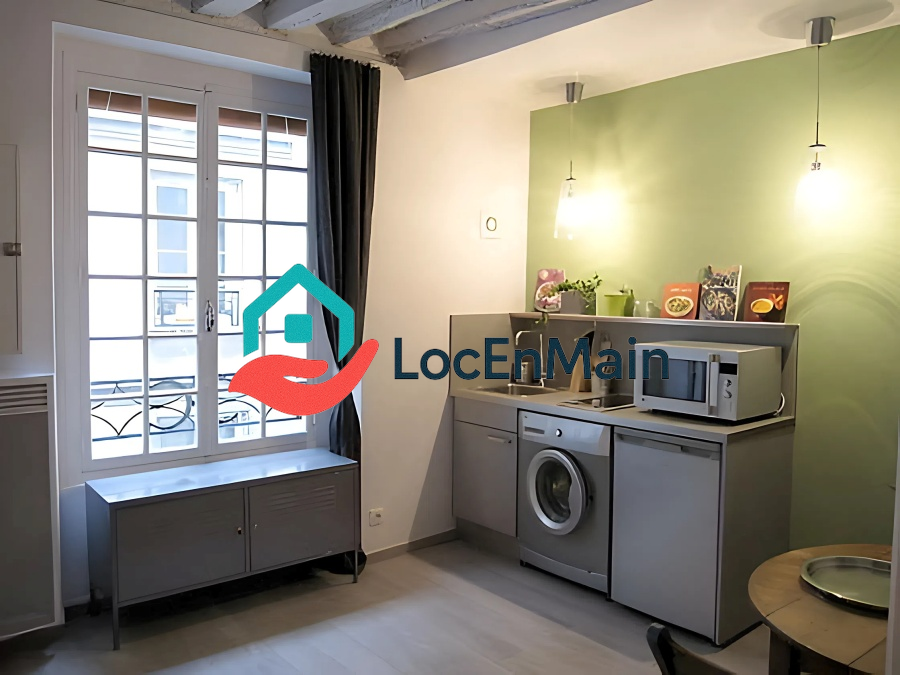 Studio à louer – Meublé – 20 m² – Paris 2e
