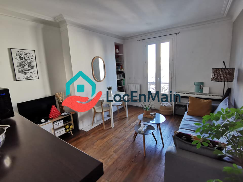 T2 à louer – Meublé – 43 m² – Paris 20e