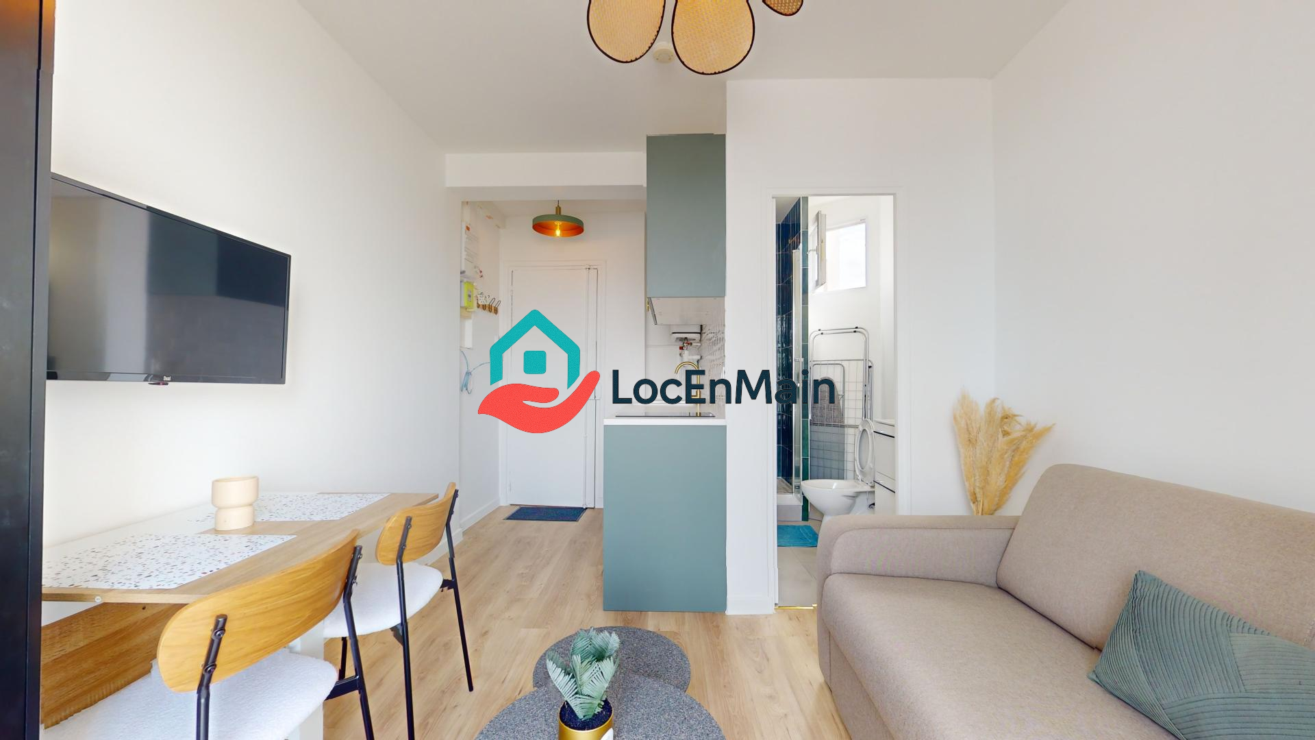 Studio à louer – Meublé – 15 m² – Paris 20e - 3