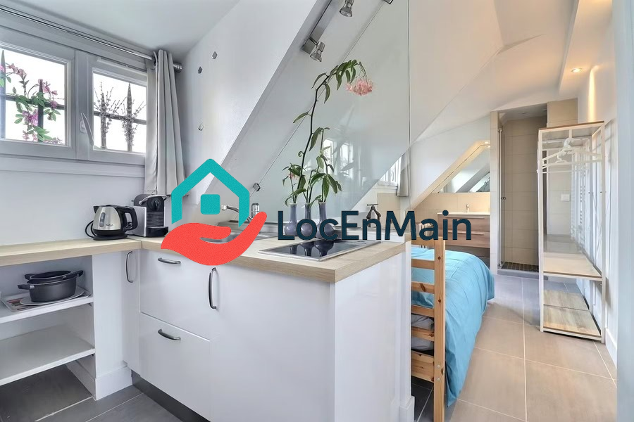 Studio à louer – Meublé – 18 m² – Paris 15e - 2