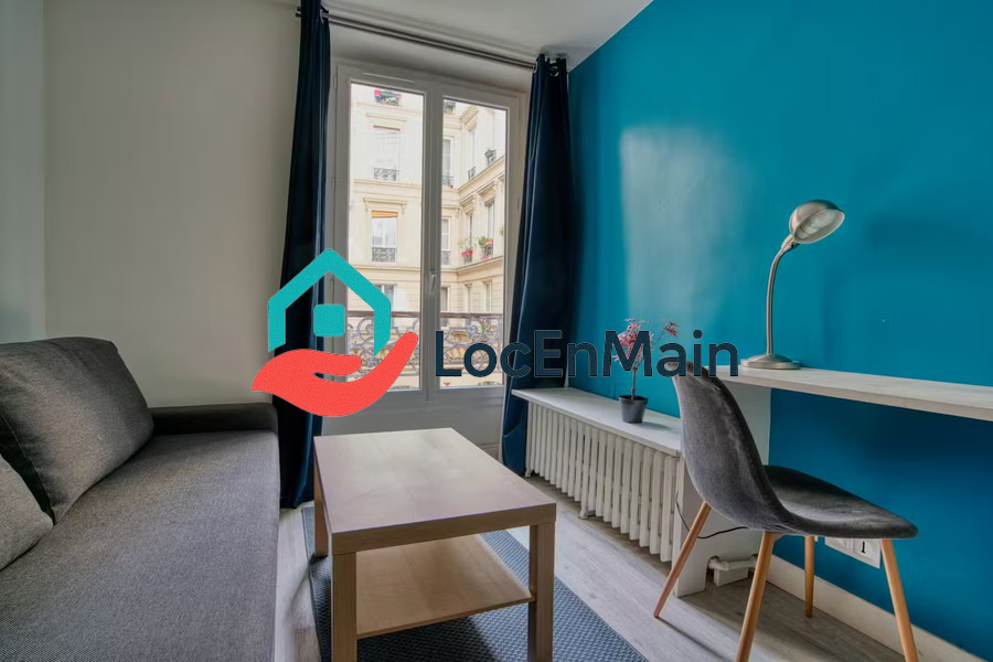 Studio à louer – Meublé – 18 m² – Paris 10e