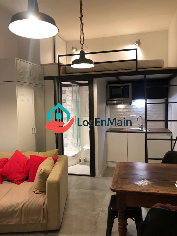 Studio à louer – Meublé – 16 m² – Paris 9e