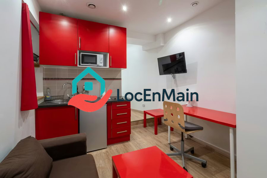 Studio à louer – Meublé – 21 m² – Paris 13e