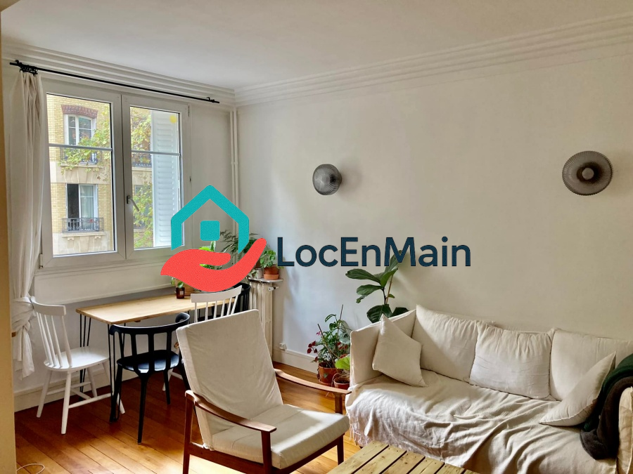 T2 à louer – Meublé – 35 m² – Paris 20e