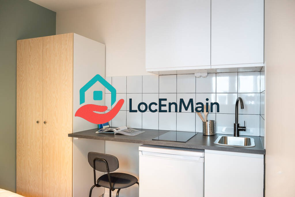 Studio à louer – Meublé – 17 m² – Paris 19e - 3