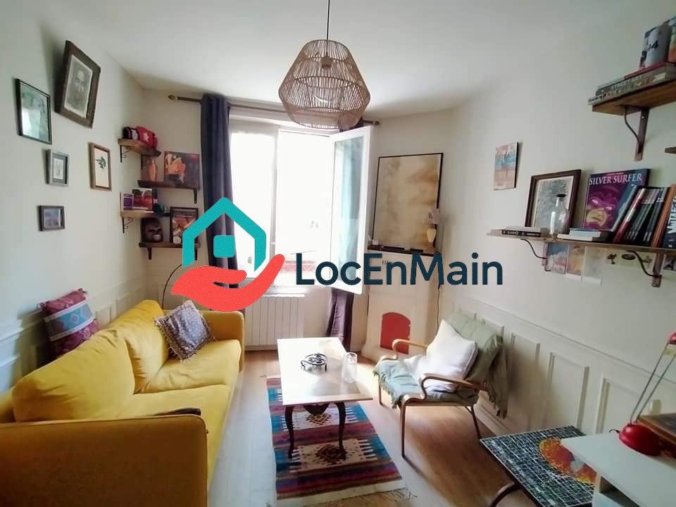 T2 meublé de 39 m² à louer – Paris 20ᵉ