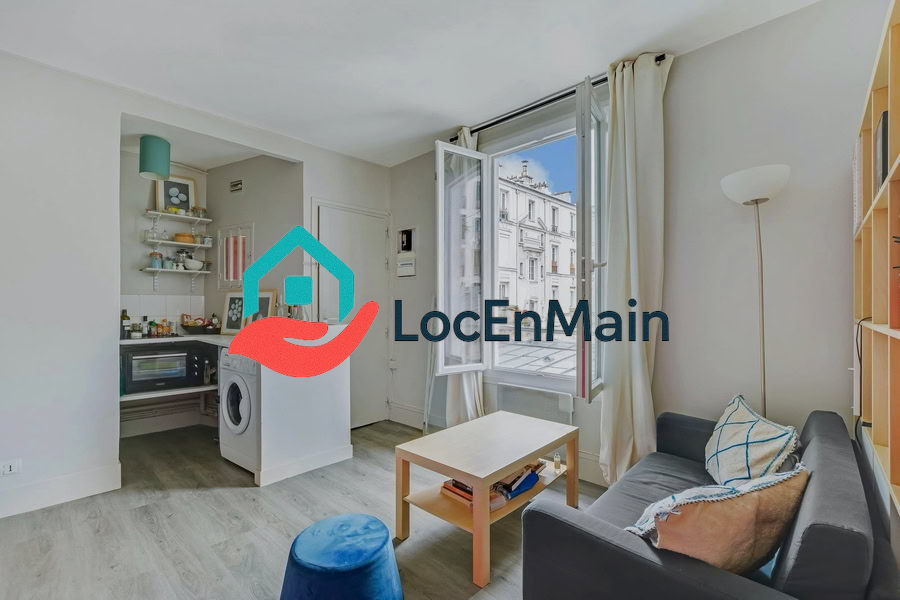 Studio à louer – Meublé – 25 m² – Paris 18e