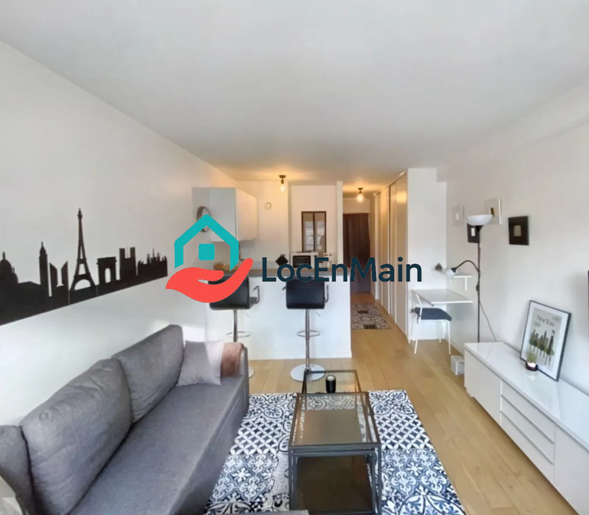 Studio à louer – Meublé – 28 m² – Paris 11e - 2