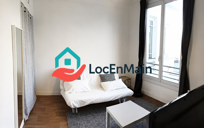 Studio à louer – Meublé – 19 m² – Paris 18e