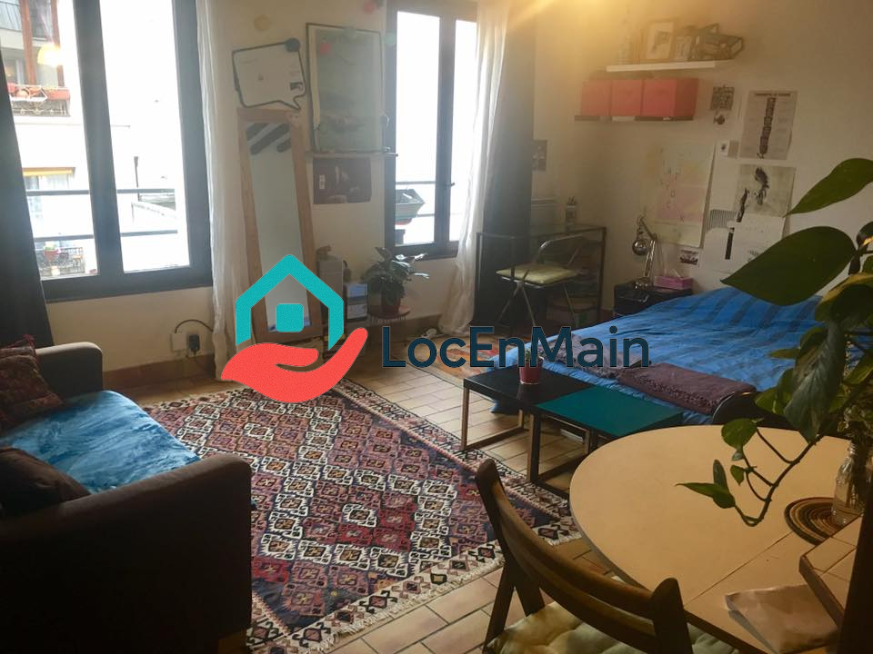 Studio à louer – Meublé – 24 m² – Paris 20e