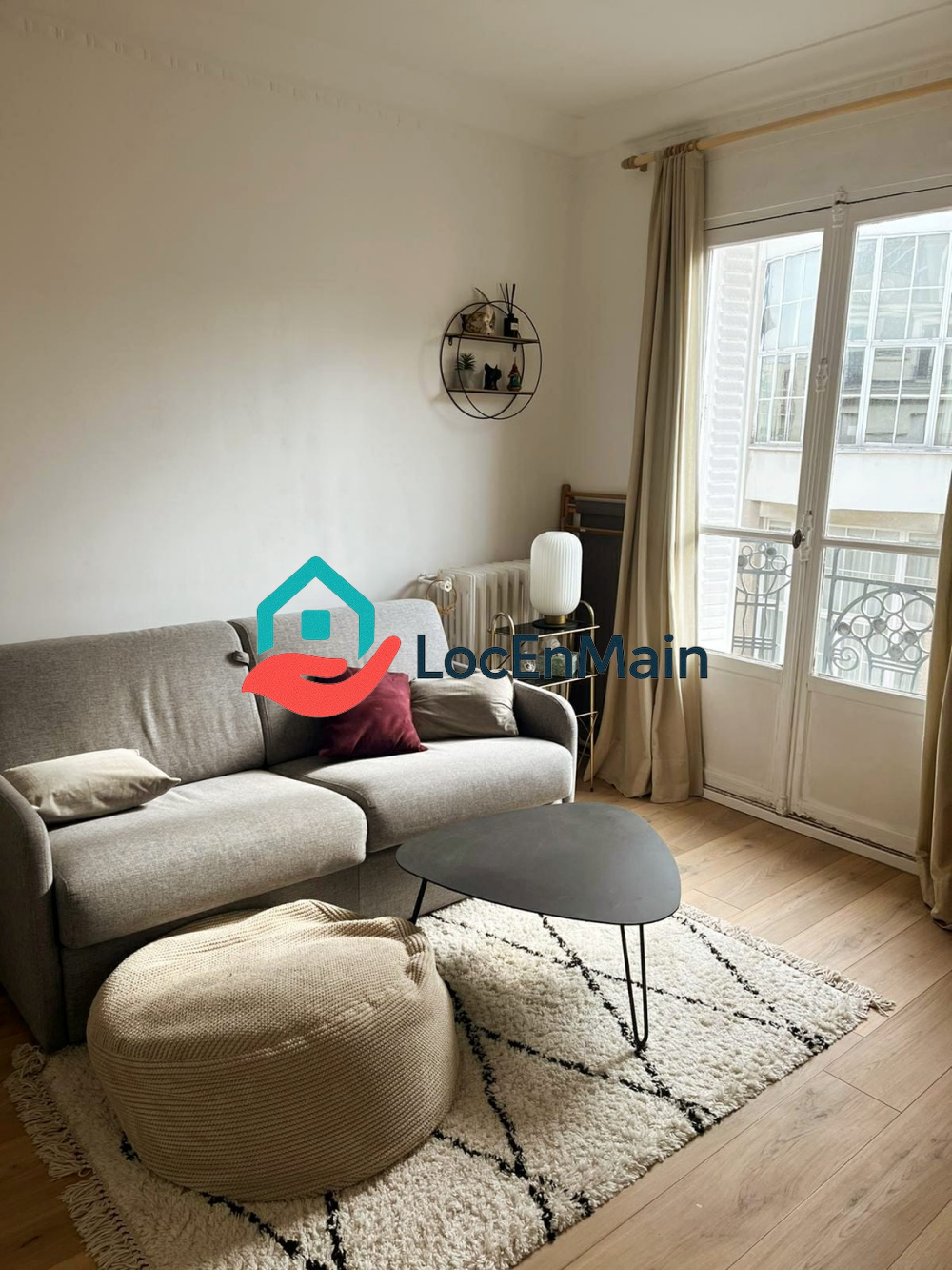Studio à louer – Meublé – 24 m² – Paris 18e