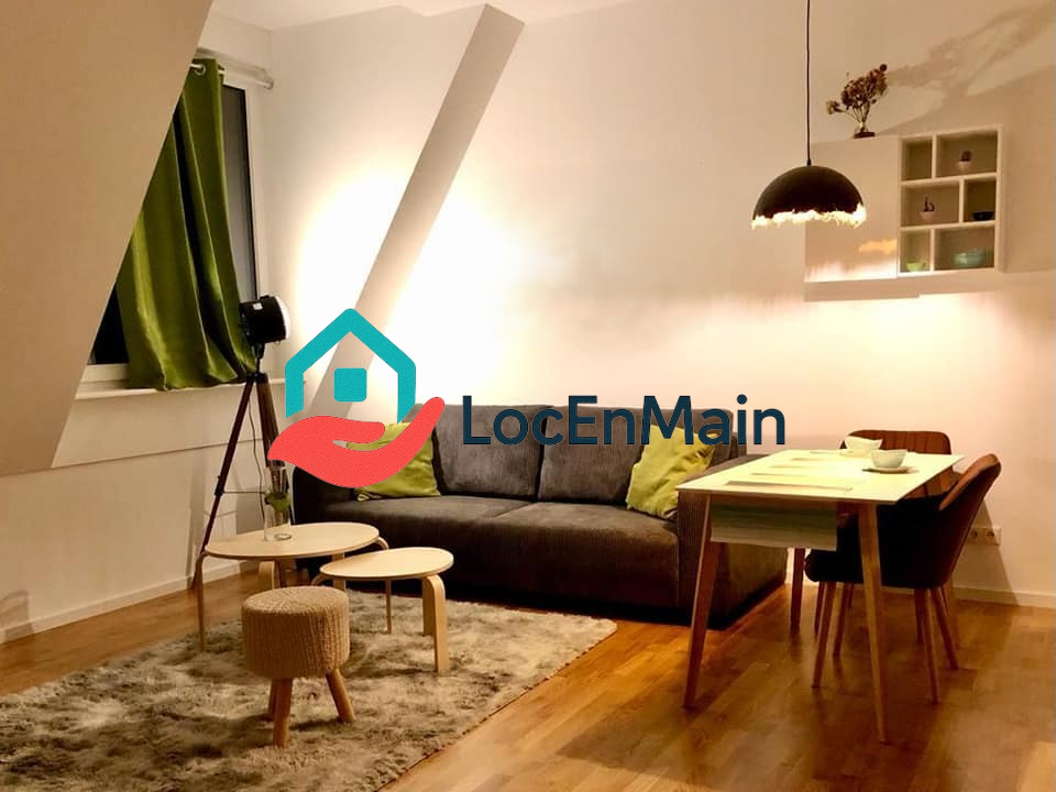 T2 à louer – Meublé – 35 m² – Paris 10e