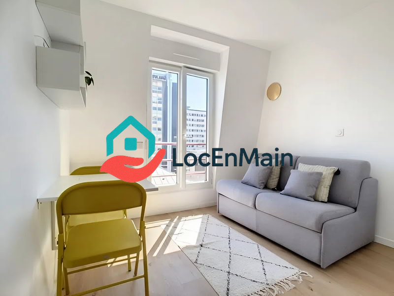 Studio à louer – Meublé – 15 m² – Paris 20e - 2