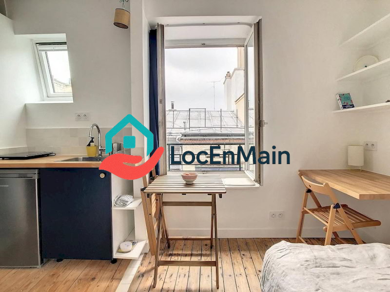 Studio à louer – Meublé – 15 m² – Paris 10e