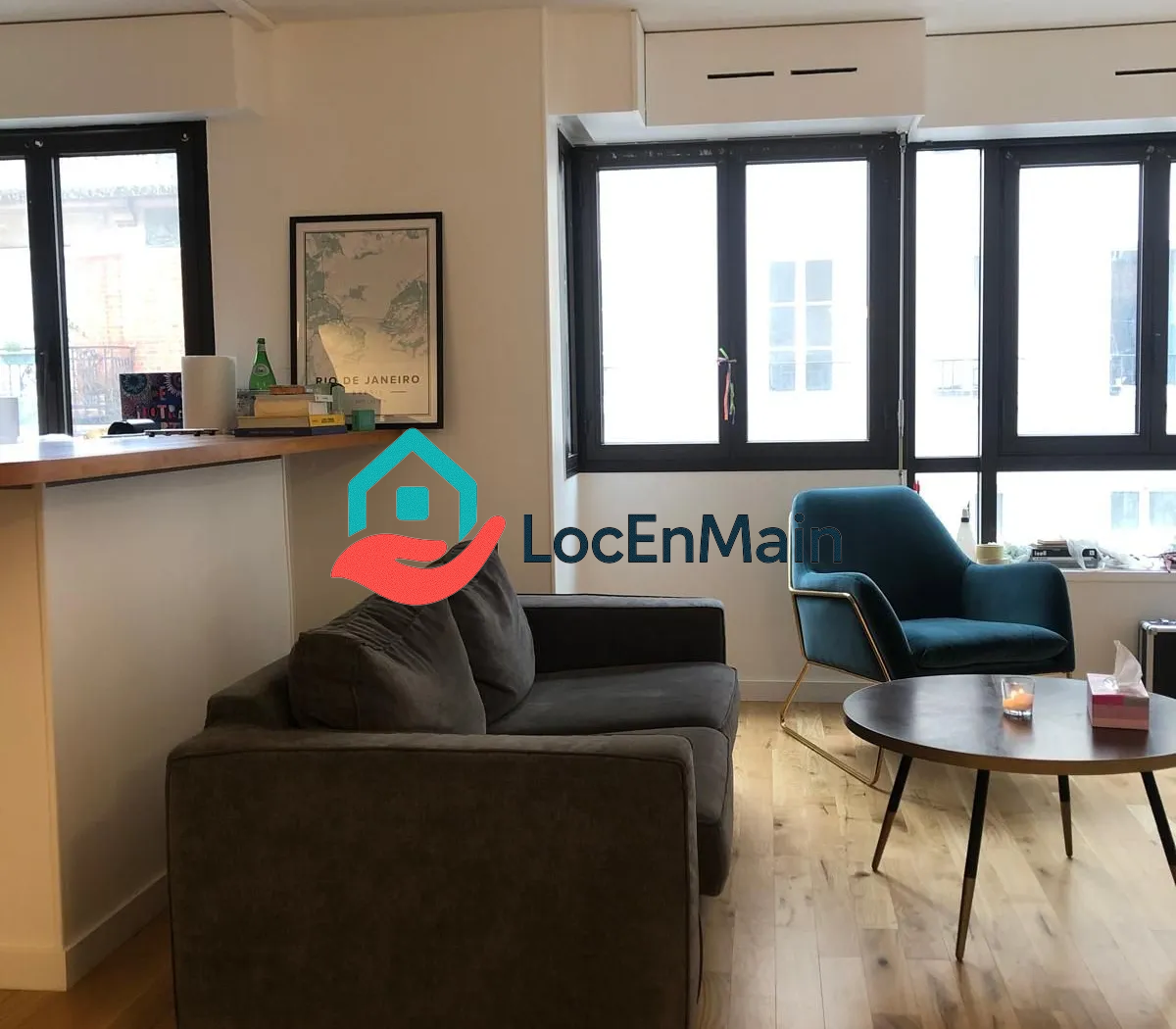 T2 à louer – Meublé – 46 m² – Paris 19e - 2