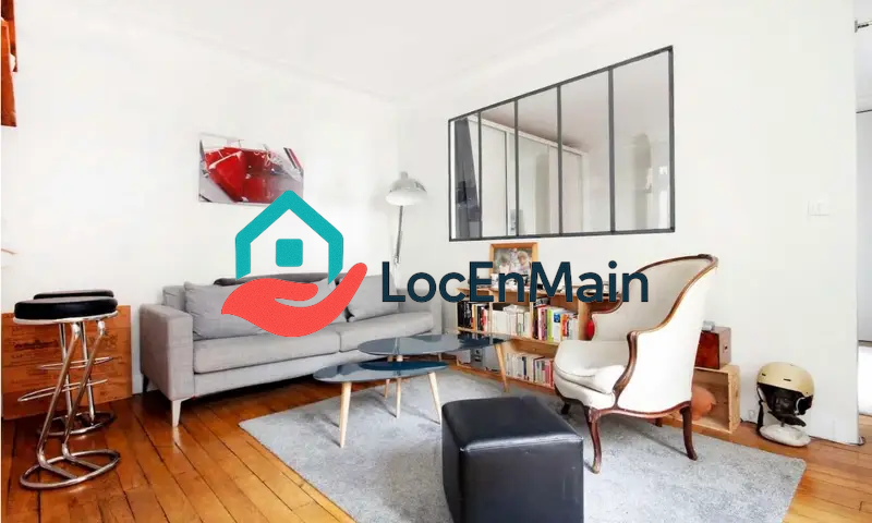 T2 à louer – Meublé – 37 m² – Paris 18e