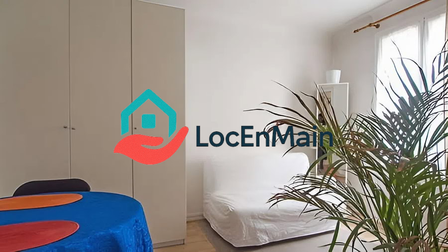 Studio à louer – Meublé – 21 m² – Paris 19e