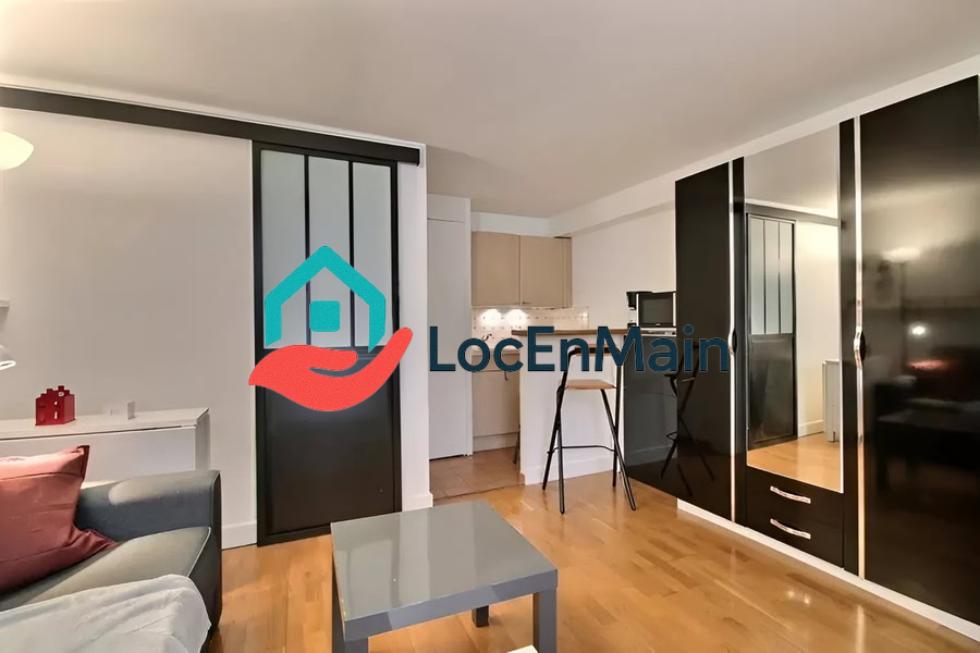 Studio à louer – Meublé – 18 m² – Paris 2e - 3