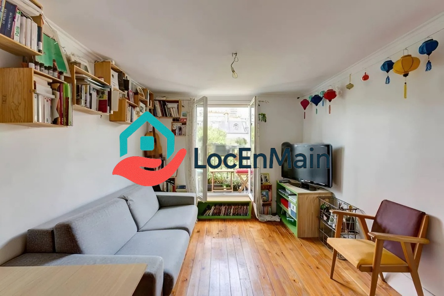 Studio à louer – Meublé – 27 m² – Paris 18e
