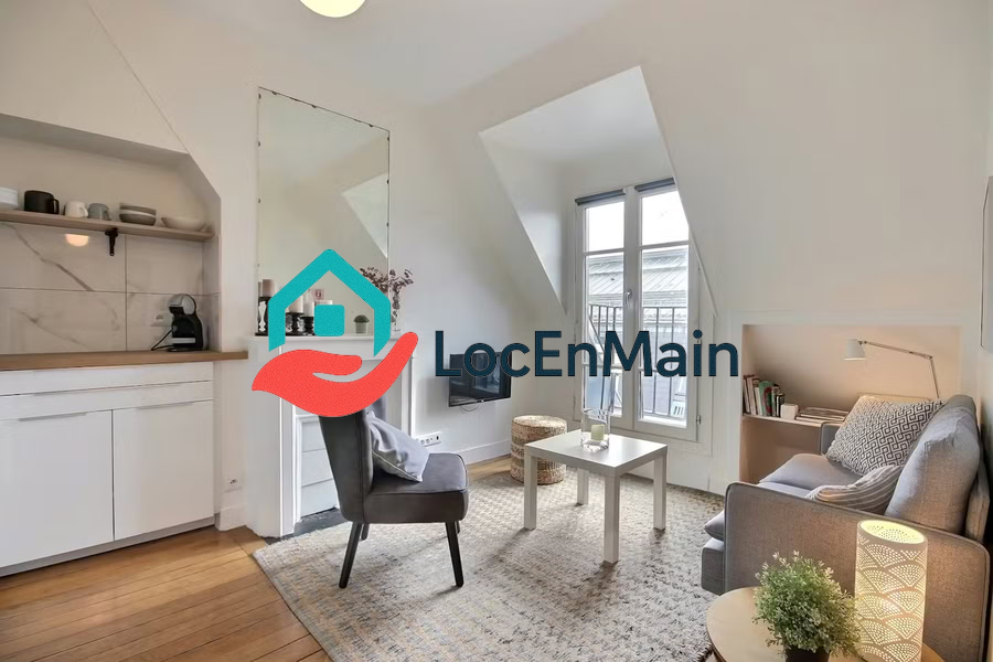T2 à louer – Meublé – 25 m² – Paris 2e