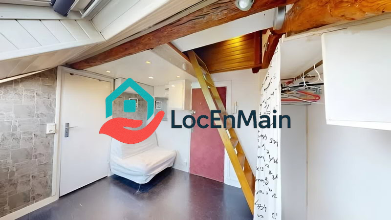 Studio à louer – Meublé – 12 m² – Paris 20e