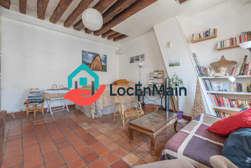 Studio à louer – Meublé – 33 m² – Paris 3e - 3